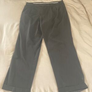 Perry Ellis Portfolio Classic Fit Mens Dress Work Pants XL Black 32” Inseam